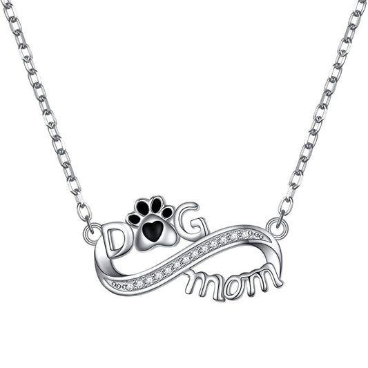 925 Sterling Silver Infinity Fashion Necklace