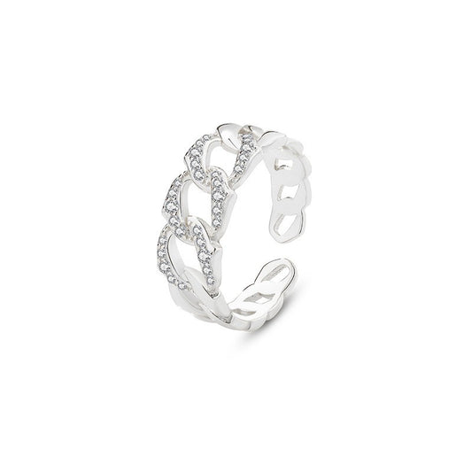 925 Sterling Silver Fashion Open Ring
