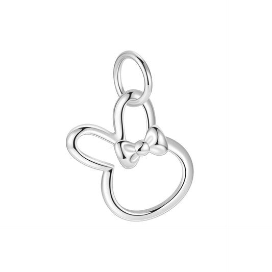 925 Sterling Silver Charm Rabbit For Jewelry DIY