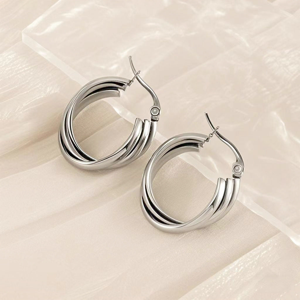 Stainless Steel Jewelry Fashion Earrings