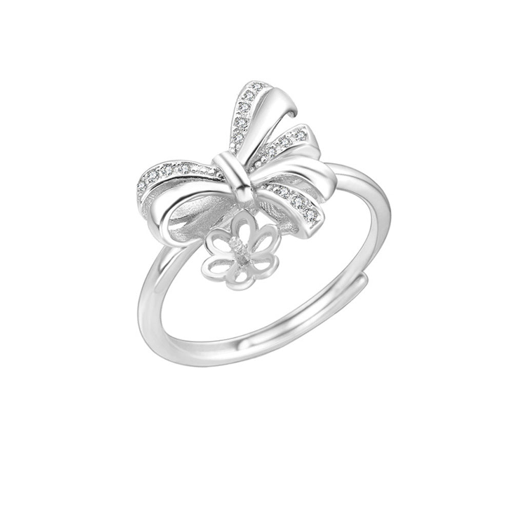 925 Silver Ring mountings for Pearl