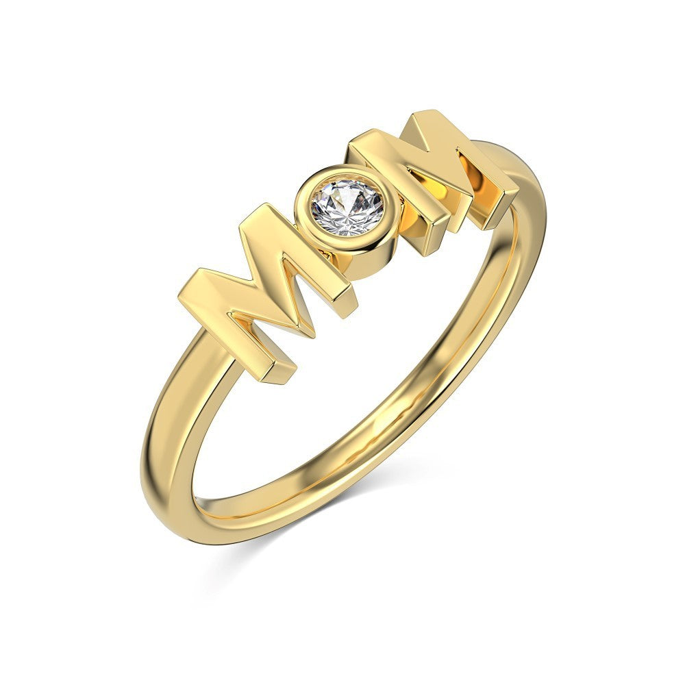 925 Sterling Silver Fashion Ring For Mom