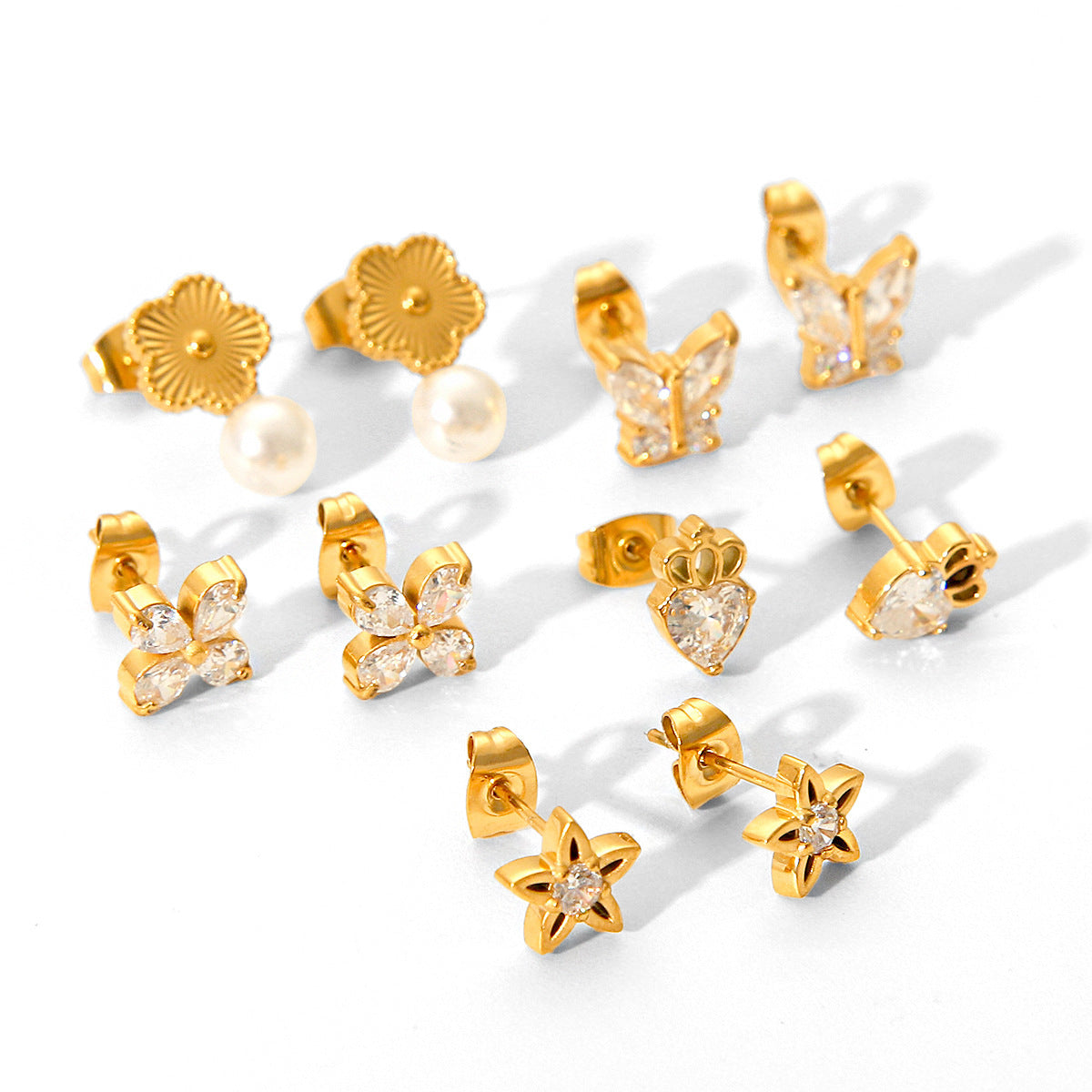 Stainless Steel Jewelry Fashion Earrings