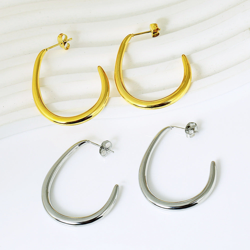 Stainless Steel Jewelry Fashion Earrings
