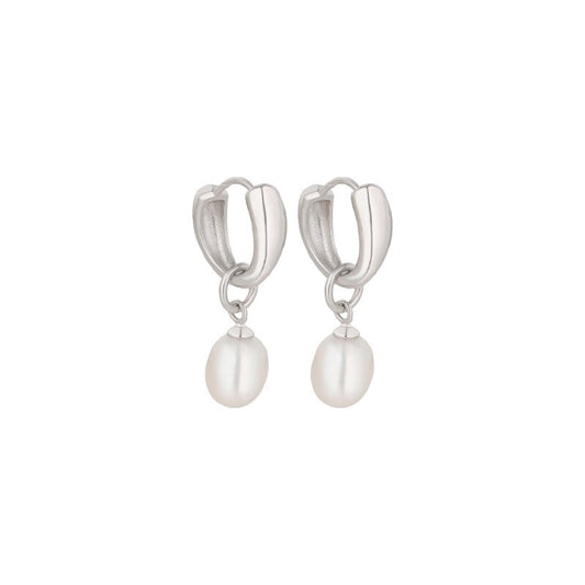 925 Sterling Silver Pearl Earrings