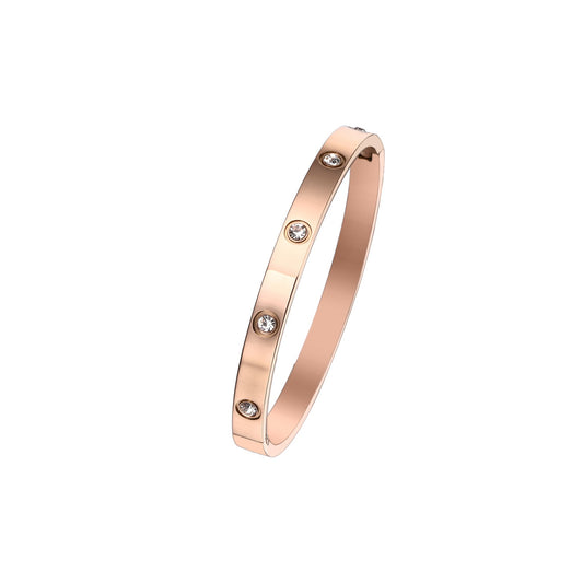 Stainless Steel Minimalist Fashion Bangle