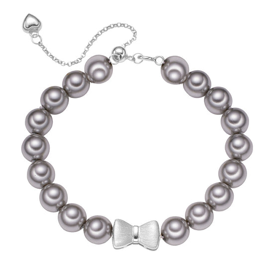 925 Sterling Silver Pearl Fashion Bracelet