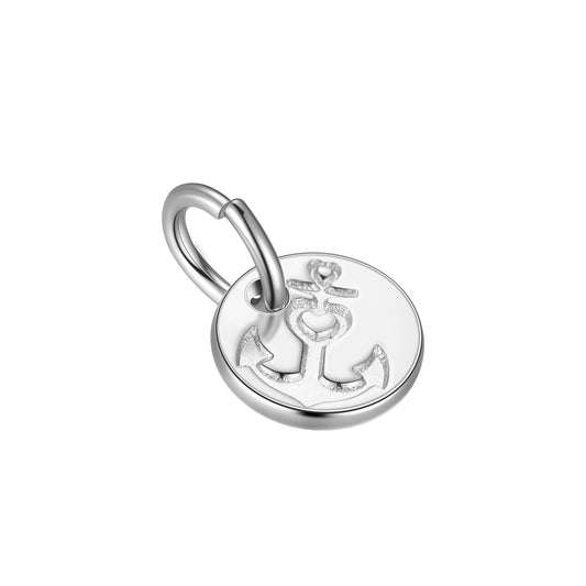 925 Sterling Silver Charm Anchor For Jewelry DIY