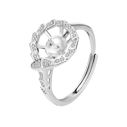 925 Silver Ring mountings for Pearl