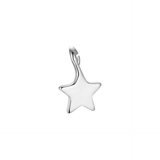 925 Sterling Silver Charm Star For Jewelry DIY