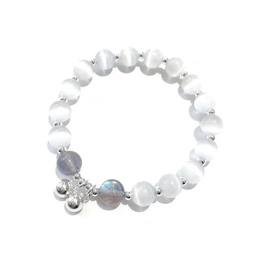 925 Sterling Silver Nature Stone Fashion Bracelet