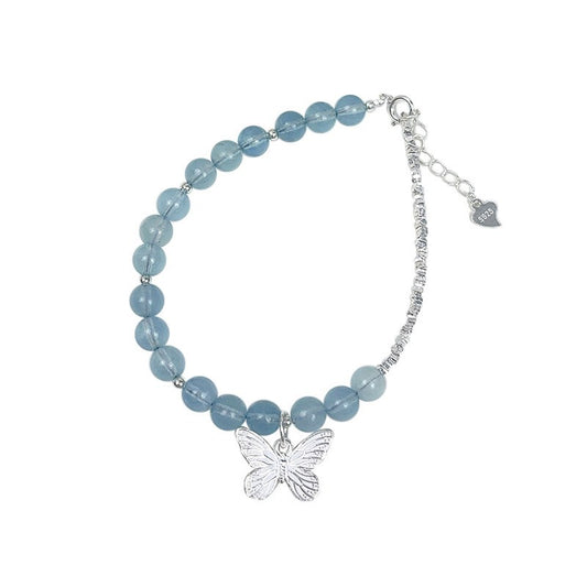 925 Sterling Silver Nature Stone Fashion Bracelet