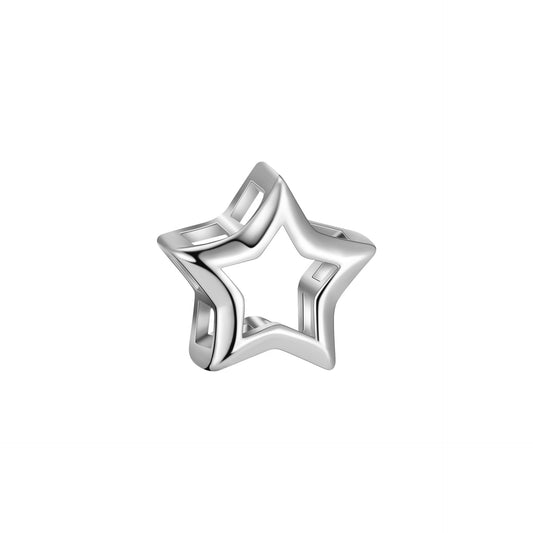 925 Sterling Silver Star Charm For Jewelry DIY