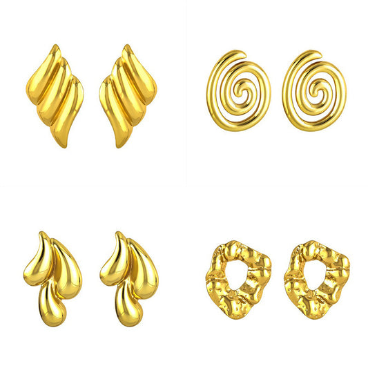 Stainless Steel Jewelry Fashion Earrings
