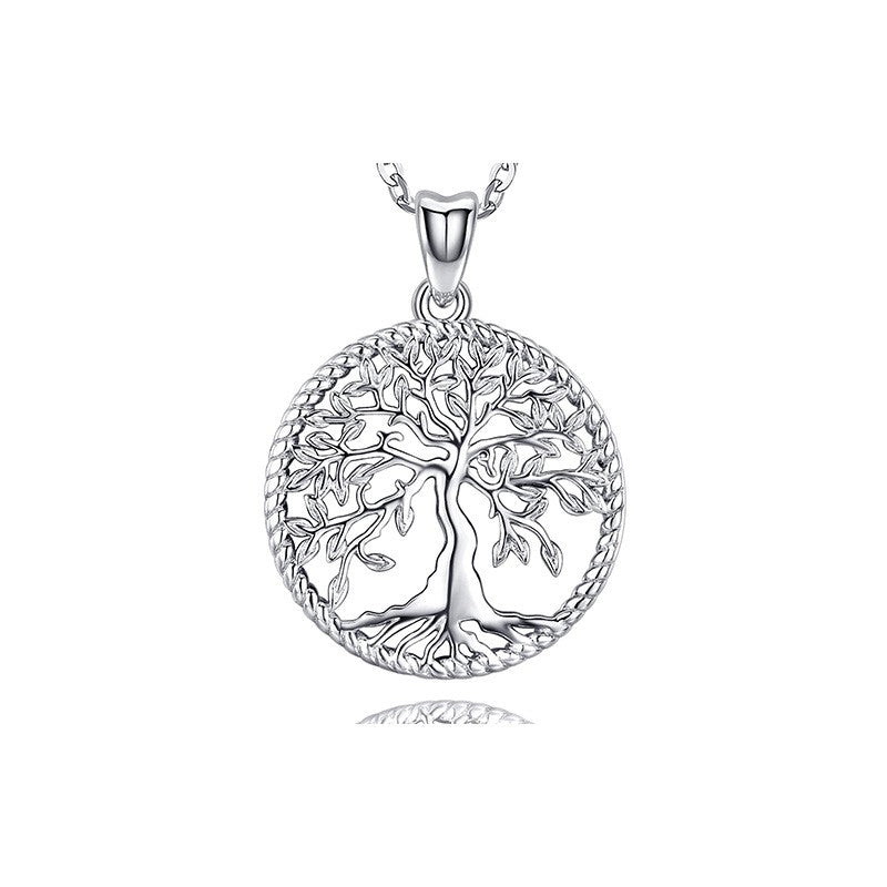 925 Sterling Silver Tree of Life Necklace