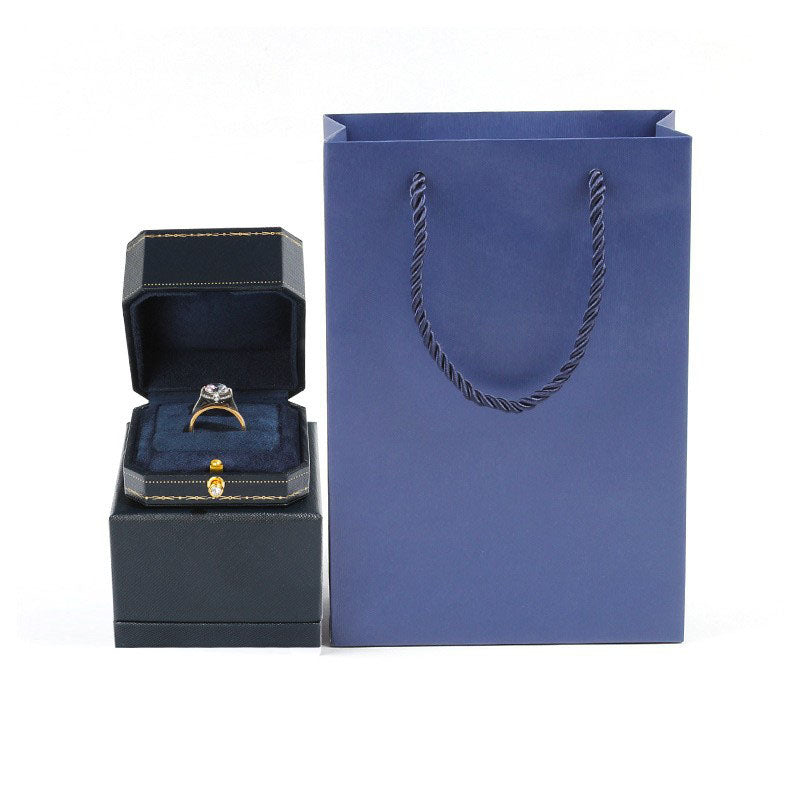 Luxury Jewelry Box For Gift Packaging Customized with Engraved Name or Logo