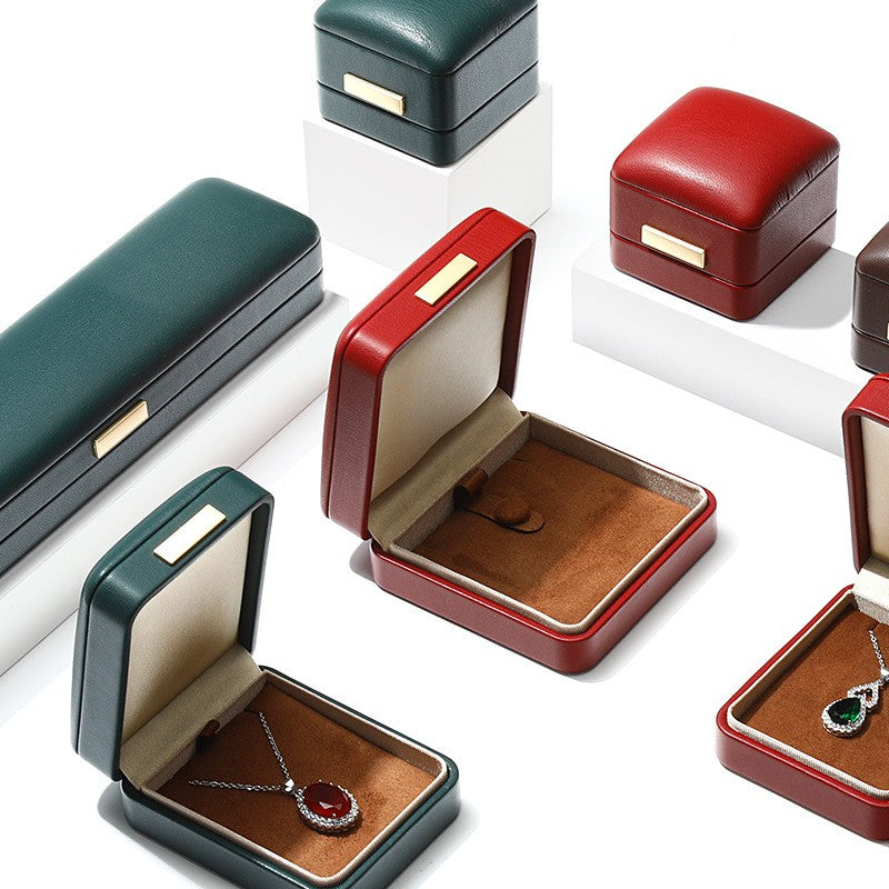 Luxury PU Leather Jewelry Box