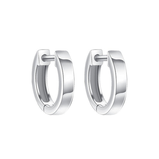 925 Sterling Silver Hoop Earrings