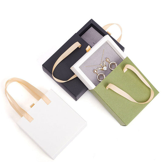 Portable Jewelry Packaging Drawer Gift Box