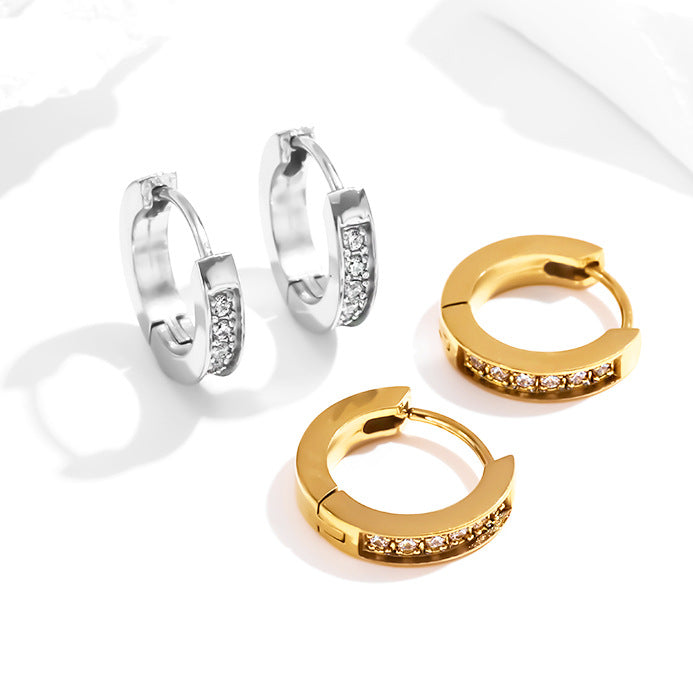 Stainless Steel Jewelry Fashion Earrings