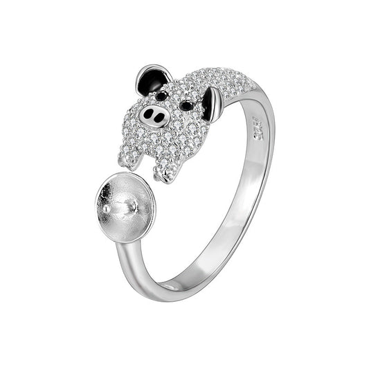 925 Silver Ring mountings for Pearl