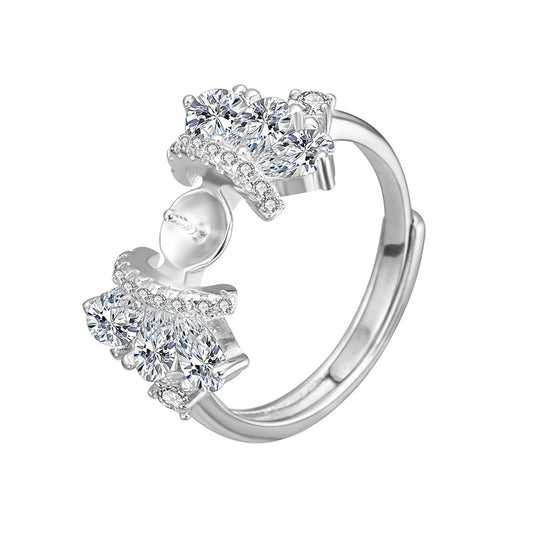 925 Silver Ring mountings for Pearl