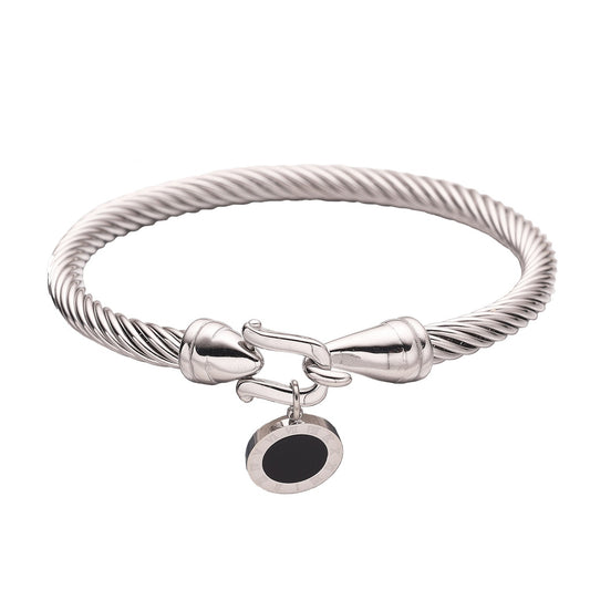 Stainless Steel Minimalist Fashion Bangle