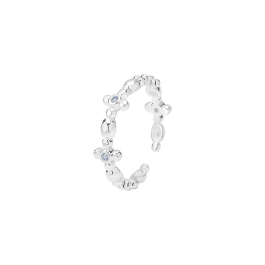 925 Sterling Silver Cross Fashion Ring