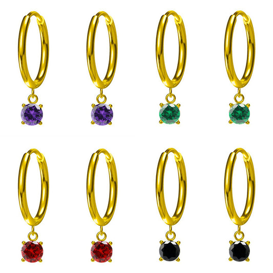 Stainless Steel Jewelry Fashion Earrings