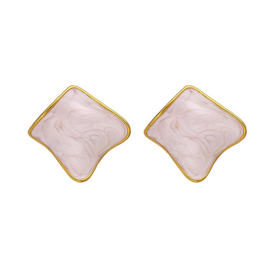 Stainless Steel Shell Fashion Earrings