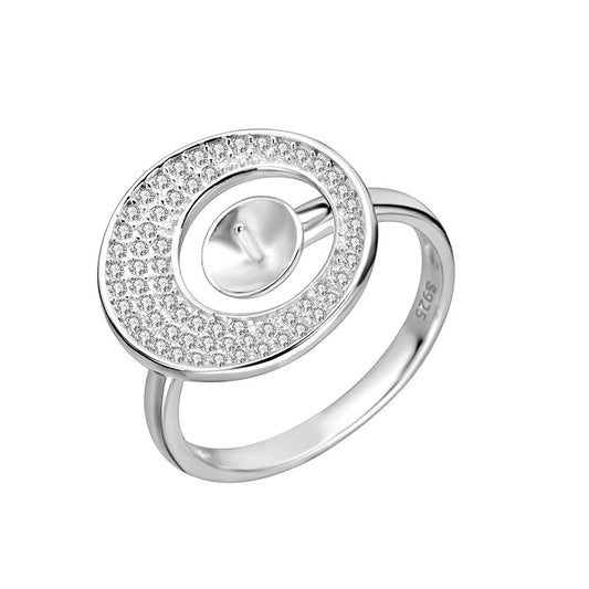 925 Silver Ring mountings for Pearl