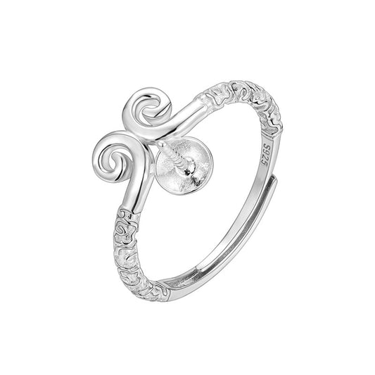925 Silver Ring mountings for Pearl