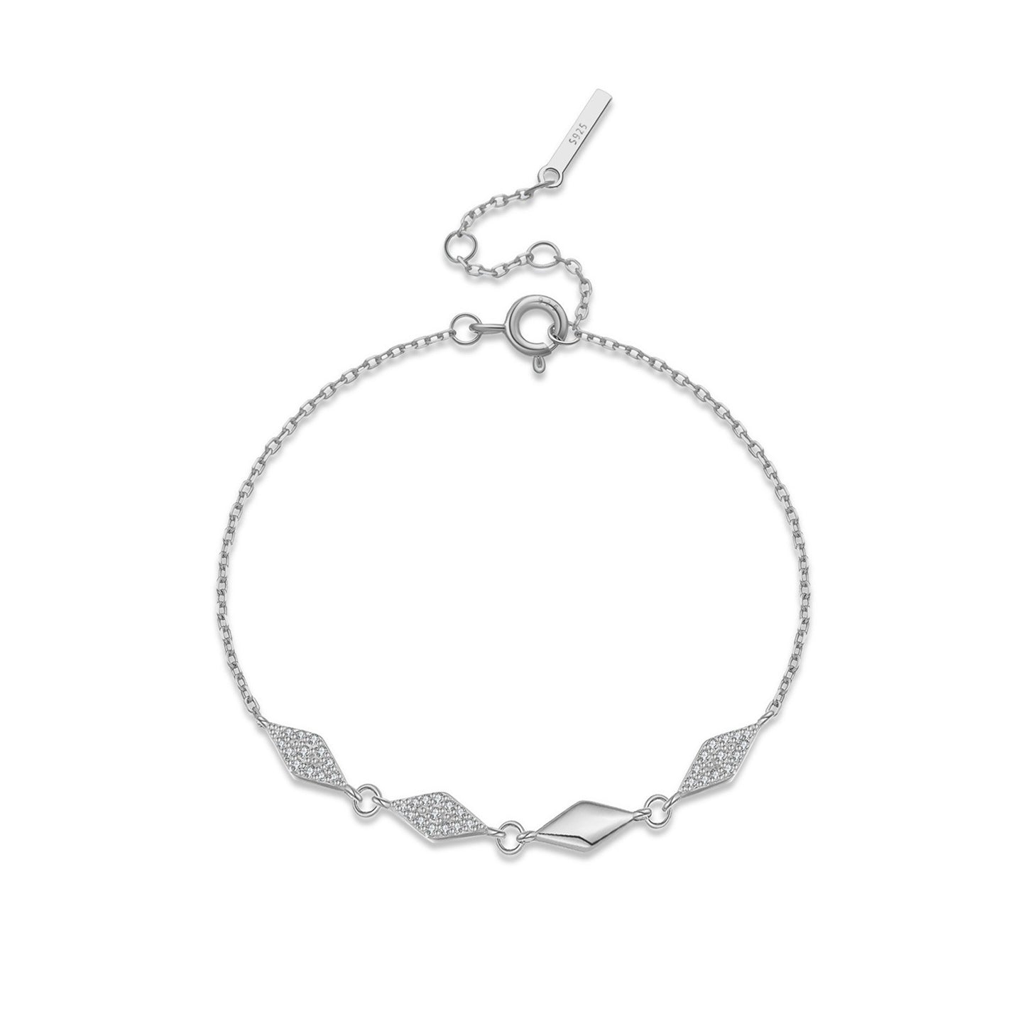 925 Sterling Silver Fashion Bracelet