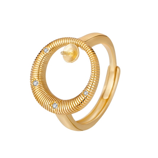925 Silver Ring mountings for Pearl