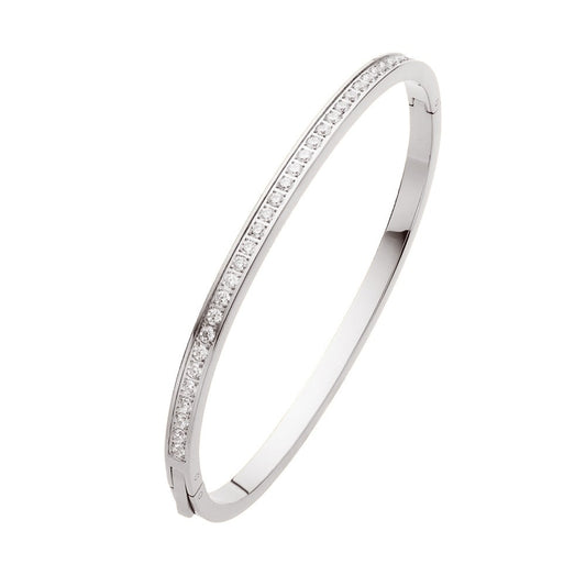 Stainless Steel Minimalist Fashion Bangle
