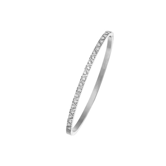 Stainless Steel Minimalist Fashion Bangle