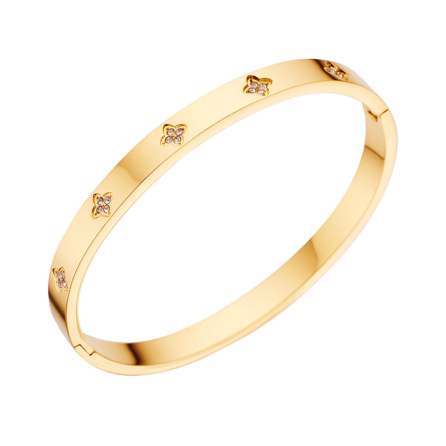 Stainless Steel Minimalist Fashion Bangle