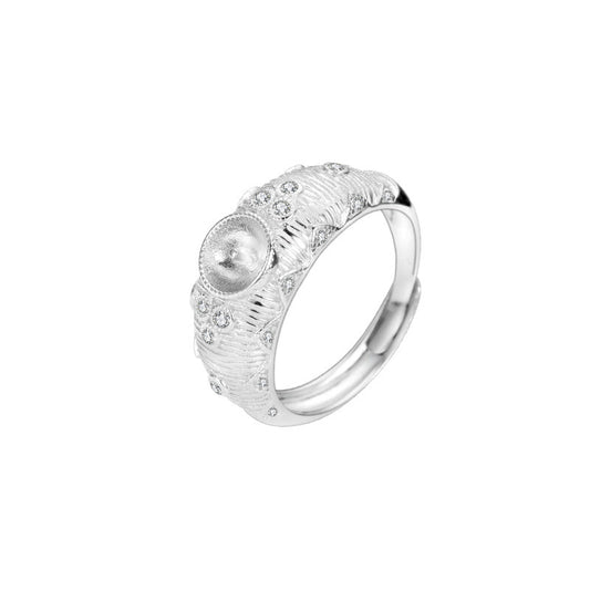 925 Silver Ring mountings for Pearl