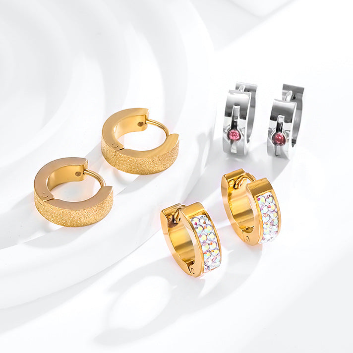 Stainless Steel Jewelry Fashion Earrings