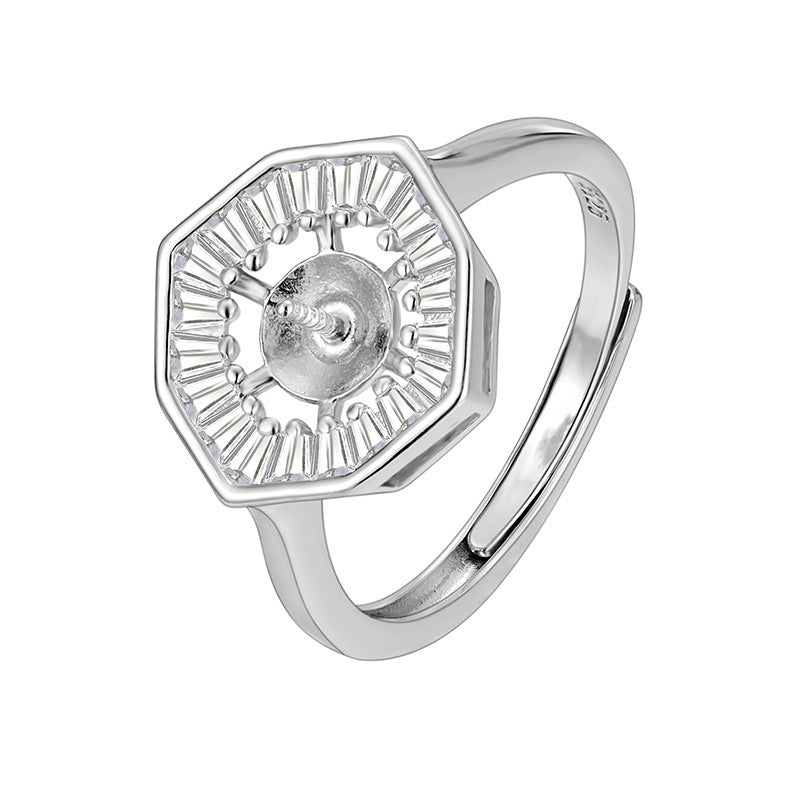 925 Silver Ring mountings for Pearl
