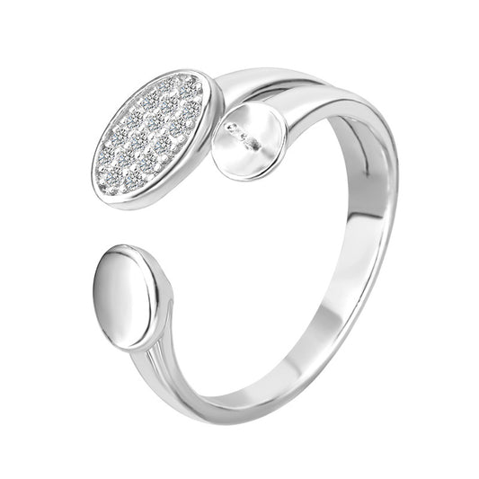 925 Silver Ring mountings for Pearl