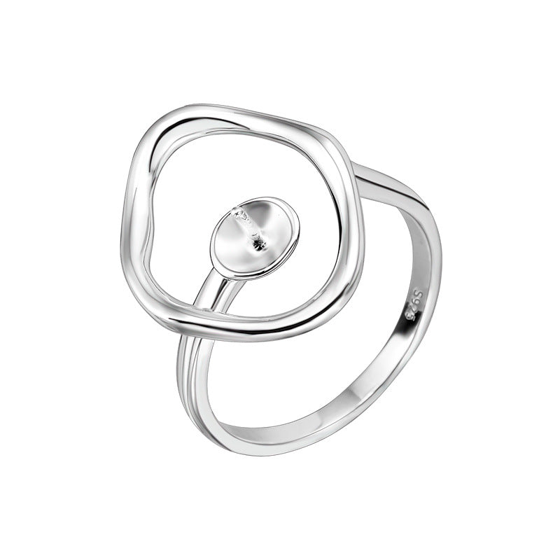 925 Silver Ring mountings for Pearl