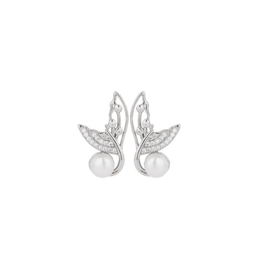 925 Sterling Silver Pearl Earrings