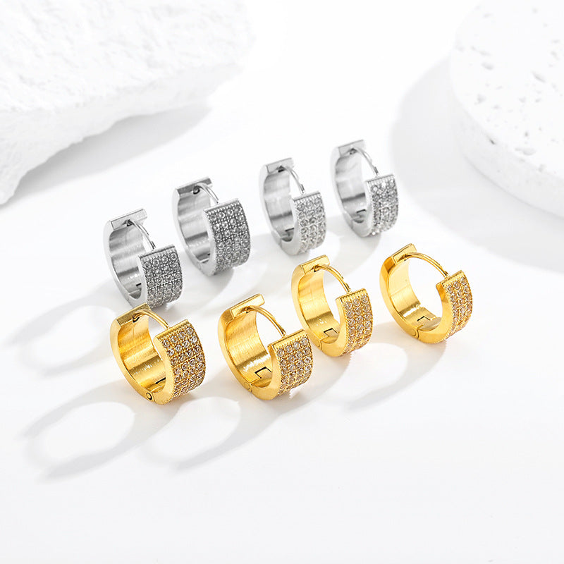 Stainless Steel Jewelry Fashion Earrings