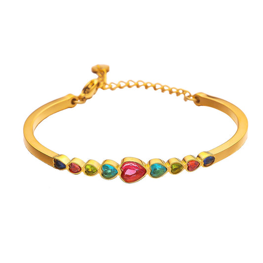 Stainless Steel Minimalist Fashion Bangle