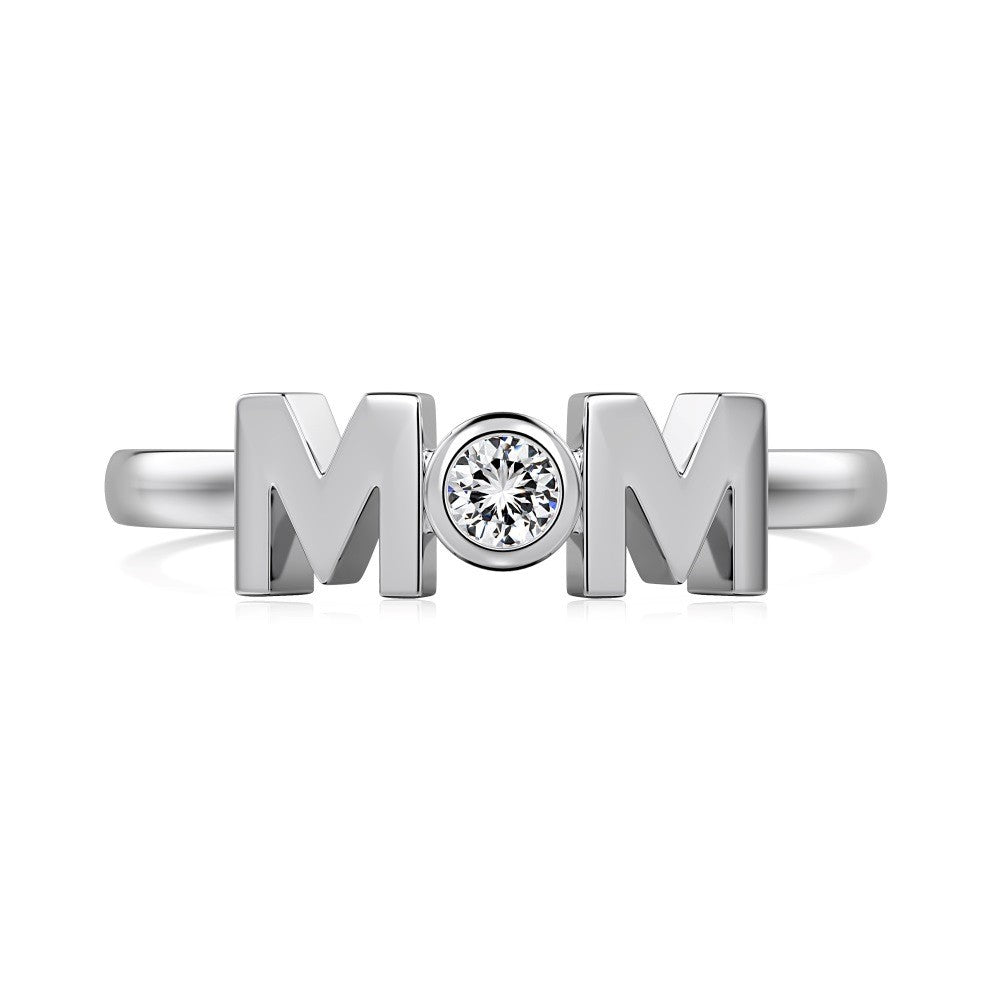 925 Sterling Silver Fashion Ring For Mom