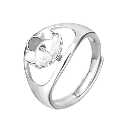 925 Silver Ring mountings for Pearl