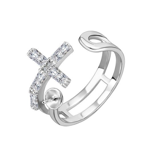 925 Silver Ring mountings for Pearl