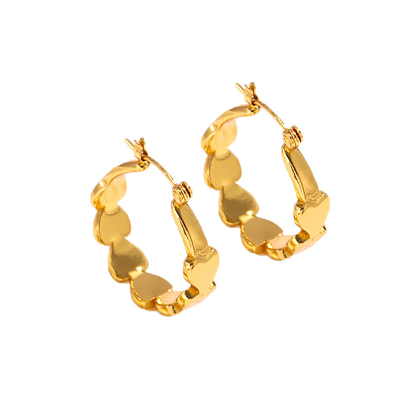 Stainless Steel Jewelry Fashion Earrings