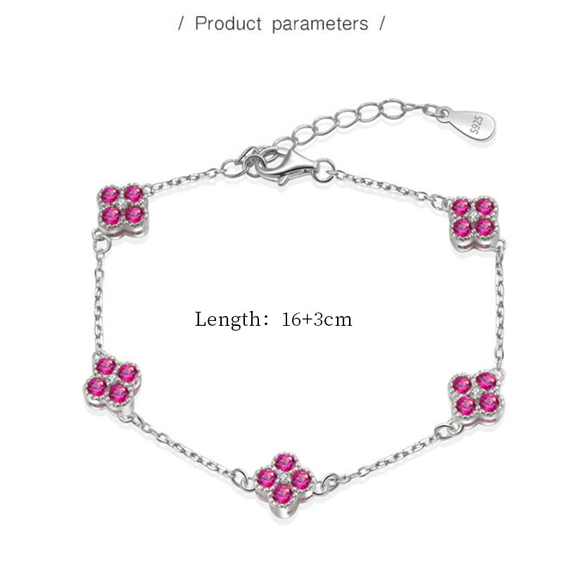 925 Sterling Silver Fashion Lucky Bracelet